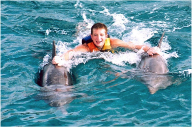 dolphin royal swim en cozumel 3