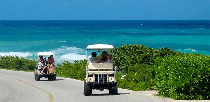 tour a isla mujeres - snorkel y paseo en carritos de golf 5