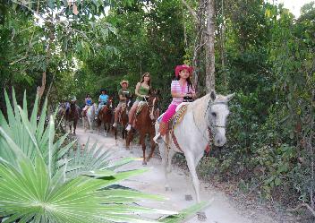 excursion por la jungla en caballos 3