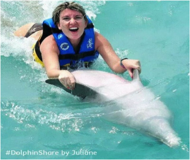 dolphin swim adventure en cozumel 2