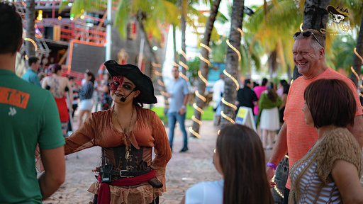 Cancun Jolly Roger Pirate Ship Night Show Including Dinner 2024