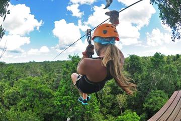 excursiÓn de tirolesas, cenote y aventura 1