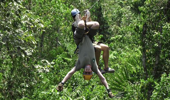snorkel extreme y vuelo en la selva  5