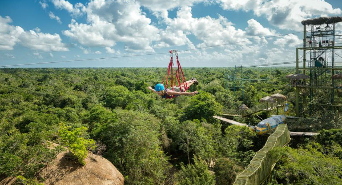 excursiÓn de tirolesas, cenote y aventura 2