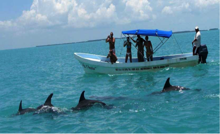 aventura en sian kaan y avistamiento de delfines 3